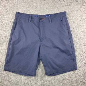 Stitches Britches Golf Shorts Men 33 Performance Tech Stretch Flat Front Chino